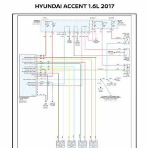 HYUNDAI ACCENT 1.6L 2017