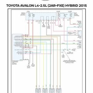 TOYOTA AVALON L4-2.5L (2AR-FXE) HYBRID 2015