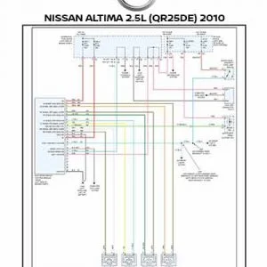 NISSAN ALTIMA 2.5L (QR25DE) 2010