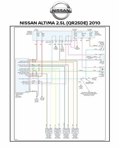 NISSAN ALTIMA 2.5L (QR25DE) 2010