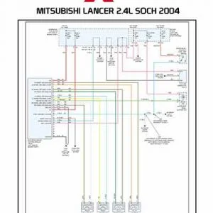 MITSUBISHI LANCER 2.4L SOCH 2004
