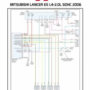 MITSUBISHI LANCER ES L4-2.0L SOHC 2006