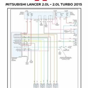MITSUBISHI LANCER 2.0L - 2.0L TURBO 2015