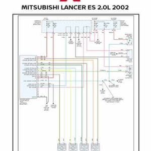 MITSUBISHI LANCER ES 2.0L 2002