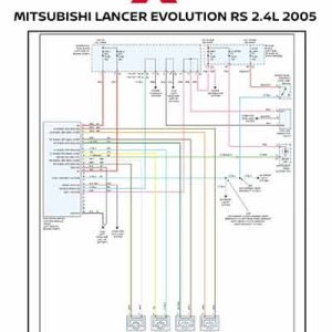 MITSUBISHI LANCER EVOLUTION RS 2.4L 2005