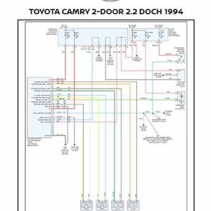TOYOTA CAMRY 2-DOOR 2.2 DOCH 1994