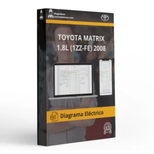 Diagramas Eléctricos TOYOTA MATRIX 1.8L (1ZZ-FE) 2008