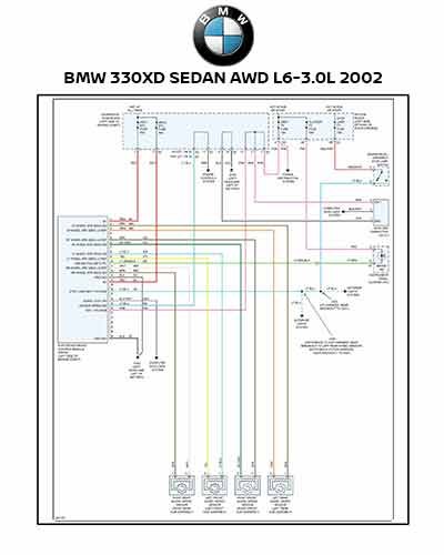 BMW 330XD SEDAN AWD L6-3.0L 2002