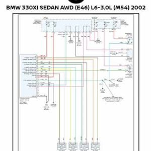 BMW 330XI SEDAN AWD (E46) L6-3.0L (M54) 2002