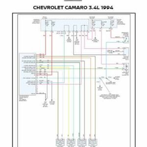 CHEVROLET CAMARO 3.4L 1994