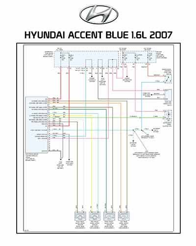 HYUNDAI ACCENT BLUE 1.6L 2007