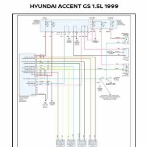 HYUNDAI ACCENT GS 1.5L 1999