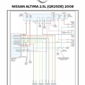 NISSAN ALTIMA 2.5L (QR25DE) 2008