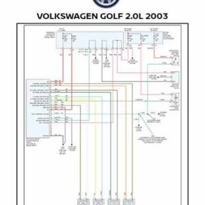VOLKSWAGEN GOLF 2.0L 2003
