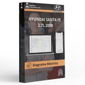 Diagrama Eléctrico HYUNDAI SANTA FE 2.7L 2008