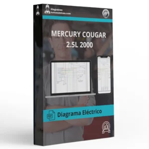 Diagrama Eléctrico MERCURY COUGAR 2.5L 2000