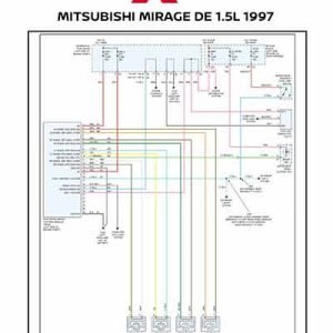 MITSUBISHI MIRAGE DE 1.5L 1997