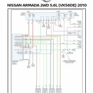 NISSAN ARMADA 2WD 5.6L (VK56DE) 2010