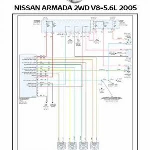 NISSAN ARMADA 2WD V8-5.6L 2005
