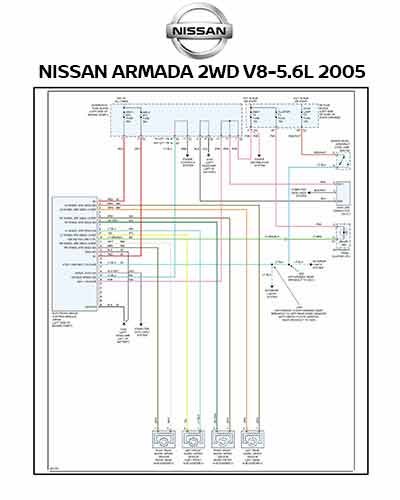 NISSAN ARMADA 2WD V8-5.6L 2005