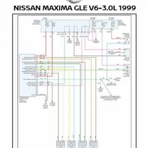 NISSAN MAXIMA GLE V6-3.0L 1999