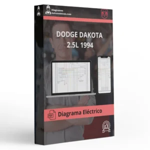 Diagrama Eléctrico DODGE DAKOTA 2.5L 1994
