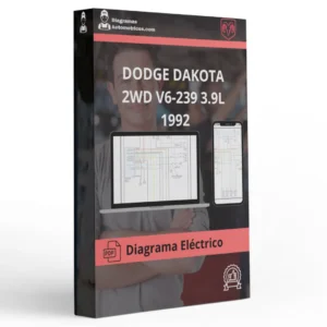 Diagrama Eléctrico DODGE DAKOTA (2.5L, 3.9L, 5.2L) 1992