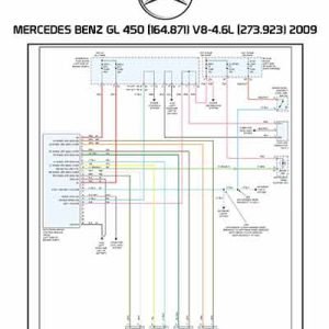 MERCEDES BENZ GL 450 (164.871) V8-4.6L (273.923) 2009