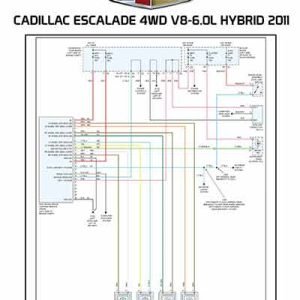 CADILLAC ESCALADE 4WD V8-6.0L HYBRID 2011