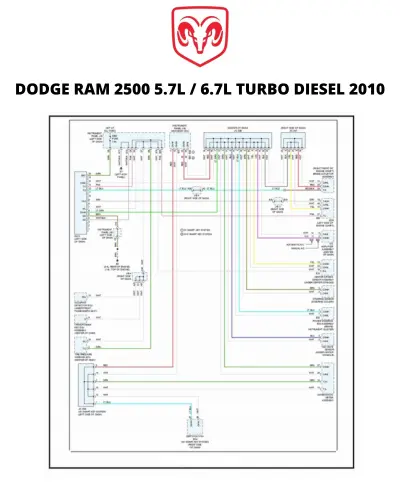 DODGE RAM 2500 5.7L 6.7L TURBO DIESEL 2010