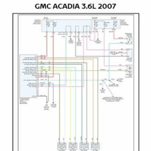 GMC ACADIA 3.6L 2007