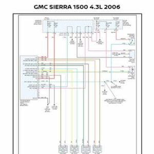 GMC SIERRA 1500 4.3L 2006