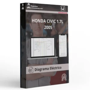 Diagrama Eléctrico HONDA CIVIC 1.7L 2005