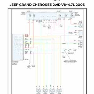 JEEP GRAND CHEROKEE 2WD V8-4.7L 2005