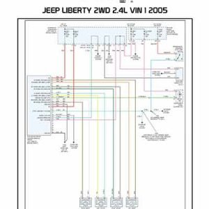 JEEP LIBERTY 2WD 2.4L VIN 1 2005