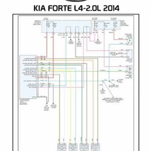 KIA FORTE L4-2.0L 2014