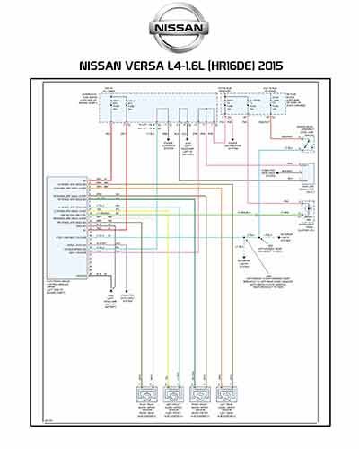 NISSAN VERSA L4-1.6L (HR16DE) 2015