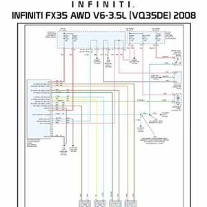 INFINITI FX35 AWD V6-3.5L (VQ35DE) 2008