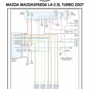 MAZDA MAZDASPEED6 L4-2.3L TURBO 2007