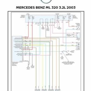 MERCEDES BENZ ML 320 3.2L 2003