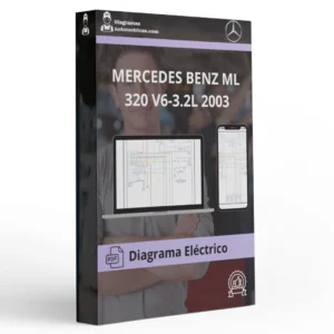 Diagrama Eléctrico MERCEDES BENZ ML 320 3.2L 2003