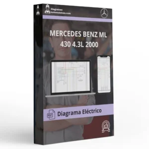 Diagrama Eléctrico MERCEDES BENZ ML 430 4.3L 2000