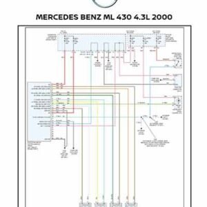 MERCEDES BENZ ML 430 4.3L 2000