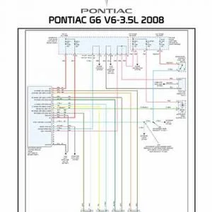 PONTIAC G6 V6-3.5L 2008