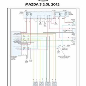 MAZDA 3 2.0L 2012