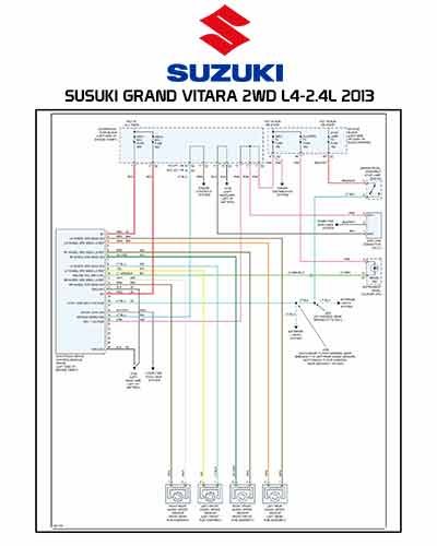 SUSUKI GRAND VITARA 2WD L4-2.4L 2013