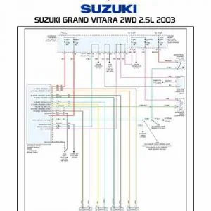 SUZUKI GRAND VITARA 2WD 2.5L 2003