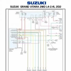 SUZUKI GRAND VITARA 2WD L4-2.4L 2012