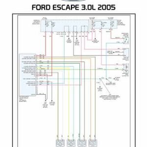 FORD ESCAPE 3.0L 2005