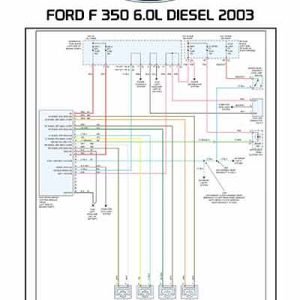 FORD F 350 6.0L DIESEL 2003